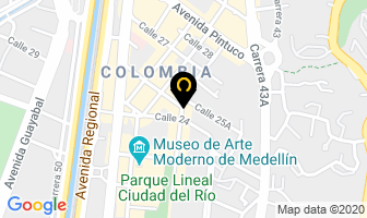 Mapa de Zugom & Cia Ltda. en Medellín