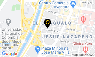 Mapa de Zultex Creaciones Ltda. en Medellín