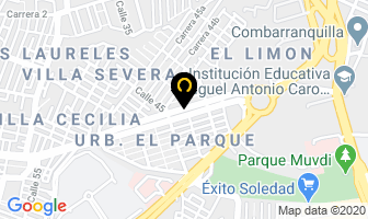Mapa de Zumahya Accesorios en Barranquilla