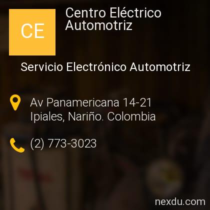 Centro Electrico Automotriz Ipiales Centro Electrico Automotriz Ipiales