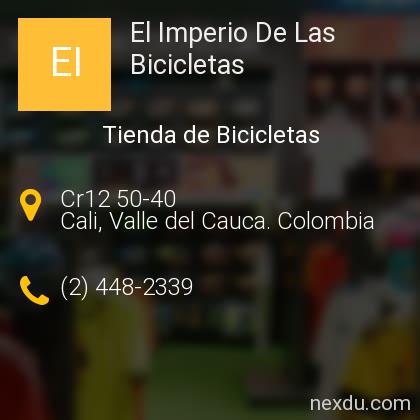 El Imperio De Las Bicicletas en Villacolombia, Cali - Teléfonos y Dirección