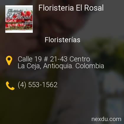 Floristeria El Rosal en Cúcuta - Teléfonos y Dirección