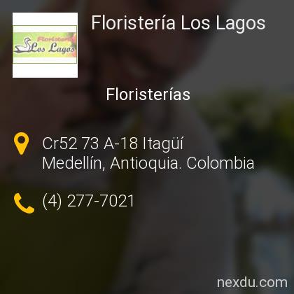 Floristería Los Lagos en Itaguí - Teléfonos y Dirección