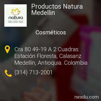 Productos Natura Medellin en Medellín - Teléfonos y Dirección