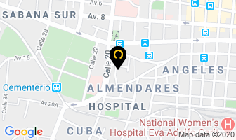 Mapa de A A A Gruas Plataformas San Jose S. A. - (2221-1674) en San José