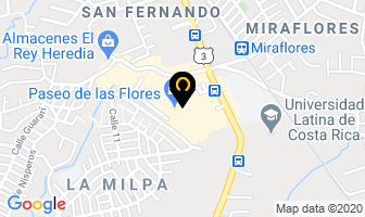 Mapa de Aaron Alquileres Venta en Heredia Central