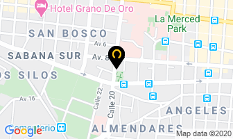 Mapa de Aceros Vargas S.a. en San José