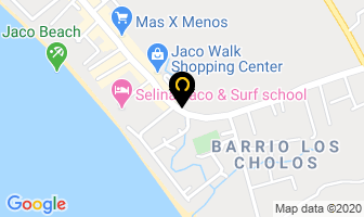 Mapa de Acuario Jaco en Jacó