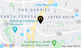 Mapa de Ads Anker S.a en San José