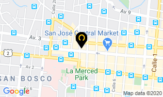 Mapa de Aguamarina Joyas en San José