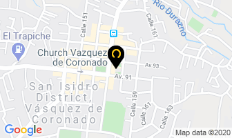 Mapa de Aire Acondicionado Tecso-cool en Vásquez de Coronado