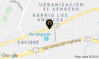 Mapa de Airport Hotel Berlor en Alajuela