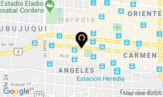 Mapa de Almacen El Gallito en Heredia
