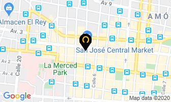 Mapa de Almacen El Tesoro en San José