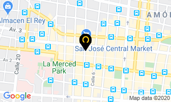 Mapa de Almacenes Bope S.a. en San José