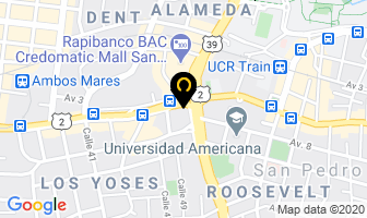 Mapa de Alpha Group en San José