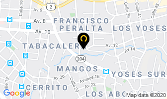 Mapa de Alpha Tech Inc S.a en San José