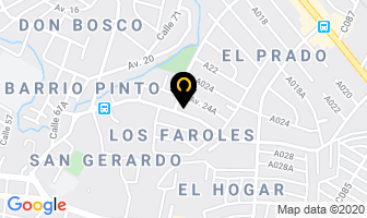 Mapa de Alquileres Eiffel Ltda en Curridabat