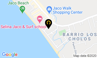 Mapa de Apartamentos El Mar en Jacó