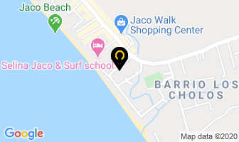 Mapa de Apartamentos El Mar en Jacó