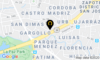 Mapa de Aros Cusuco en San José