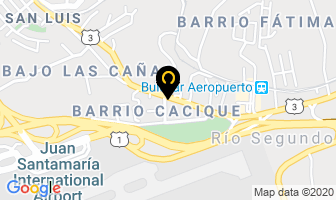 Mapa de Asados El Toro en Alajuela