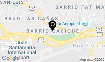 Mapa de Asesoria Y Servicios Aduanales Yocasa S.a en Alajuela