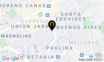 Mapa de Atelier Diseños en Guadalupe