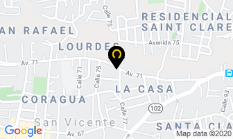 Mapa de Auto 501 en San Vicente