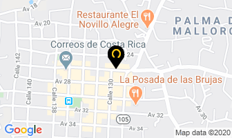 Mapa de Autolavado Leo Escazú en Escazú