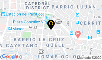 Mapa de Avahuer en San José
