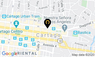 Mapa de Bancredito en Cartago