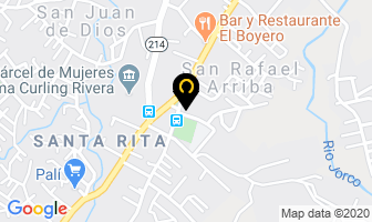 Mapa de Bar El Cuervo en San Rafael Arriba