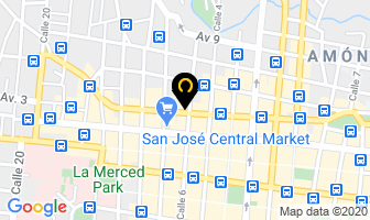 Mapa de BarberÍa Internacional en San José