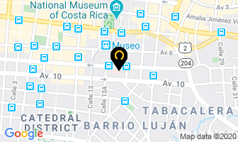 Mapa de Bernal Ulloa Alvarez en San José
