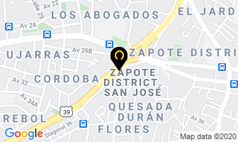Mapa de Blindacol S.a. en San José