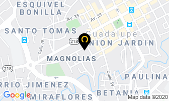 Mapa de Bolsas Plasticas S.a. en Guadalupe