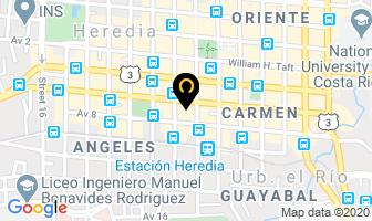 Mapa de Bordatico en Heredia Central