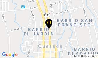 Mapa de Bufete Licda.mayra Amores Hernandez en San Carlos