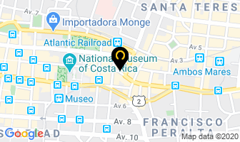 Mapa de Bufute Foro Juridicos en San José