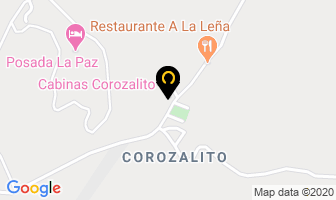 Mapa de Cabinas Corozalito en Nandayure