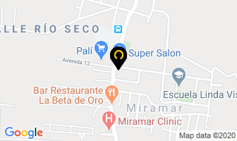 Mapa de Cabinas Mora en Miramar