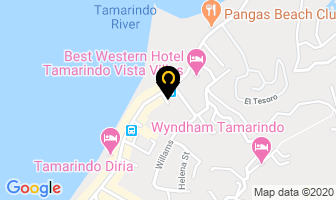 Mapa de Cabinas Rodamar en Tamarindo
