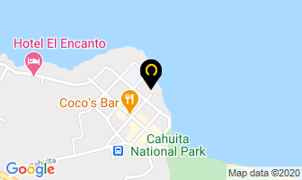 Mapa de Cabinas Safari en Cahuita