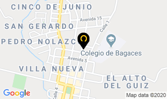 Mapa de Cabinas Sanely en Bagaces
