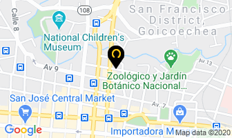 Mapa de CafÉ Urbano en San José