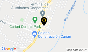 Mapa de Carniceria Cariari en Guápiles
