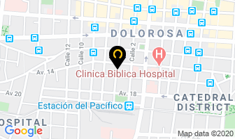 Mapa de Carrocerías Araya en San José