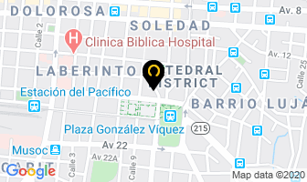 Mapa de Casa Mackin en San José