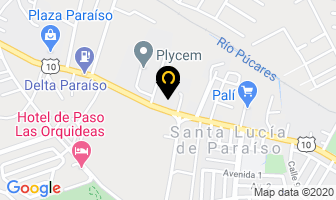 Mapa de Casa Vieja en Cartago